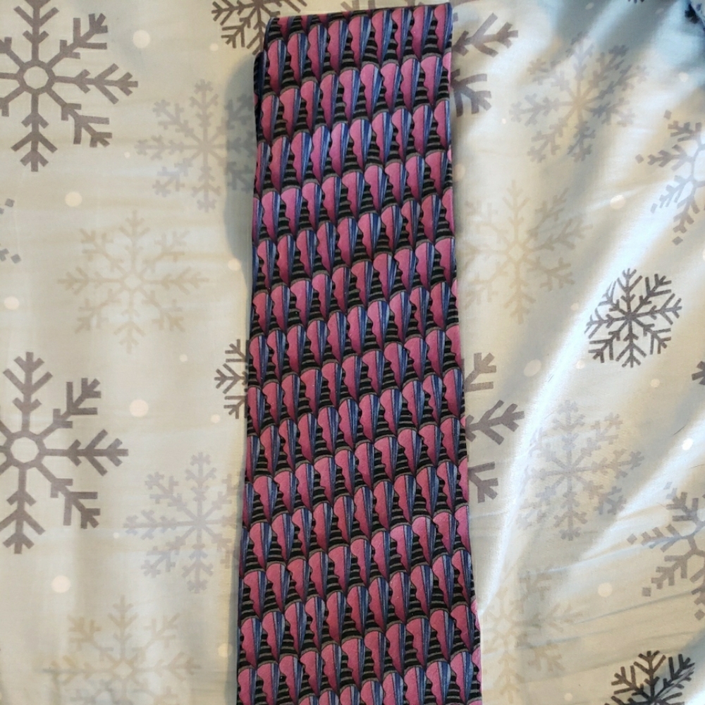 J. Garcia Cocktail Collection Silk Tie EUC